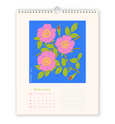 Flowers of Canada 2026 Wall Calendar
