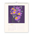 Flowers of Canada 2026 Wall Calendar