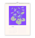 Flowers of Canada 2026 Wall Calendar