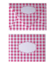 GINGHAM PINK ENVELOPES & LINERS