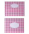 GINGHAM PINK ENVELOPES & LINERS