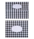 GINGHAM BLACK ENVELOPES & LINERS