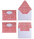 CORAL WATERCOLOUR ENVELOPES & LINERS