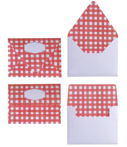 CORAL WATERCOLOUR ENVELOPES & LINERS