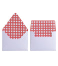 CORAL WATERCOLOUR ENVELOPES & LINERS