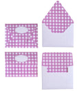PURPLE WATERCOLOUR ENVELOPES & LINERS