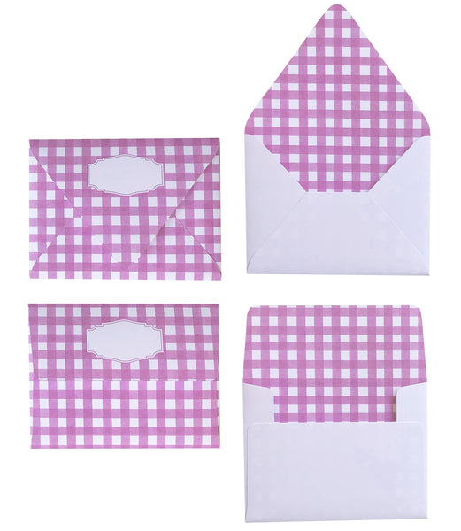 PURPLE WATERCOLOUR ENVELOPES & LINERS