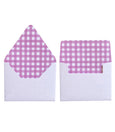 PURPLE WATERCOLOUR ENVELOPES & LINERS