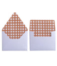 BROWN WATERCOLOUR ENVELOPES & LINERS