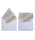 IVORY MARBLE ENVELOPES & LINERS