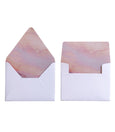 PINK MARBLE ENVELOPES & LINERS