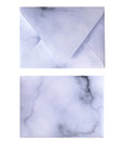 BLACK AND GREY MARBLE ENVELOPES & LINERS