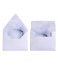 BLACK AND GREY MARBLE ENVELOPES & LINERS
