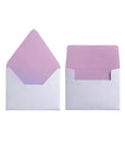 OMBRE ROSE QUARTZ AND SERENITY ENVELOPES & LINERS