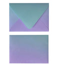 OMBRE OCEAN MIST ENVELOPES & LINERS