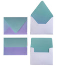 OMBRE OCEAN MIST ENVELOPES & LINERS