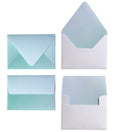 OMBRE SEAFOAM ENVELOPES & LINERS