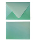OMBRE GREEN ENVELOPES & LINERS