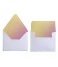 OMBRE LAVENDER SUNRISE ENVELOPES & LINERS