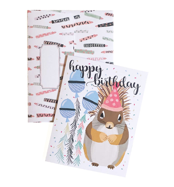 Birthday Squirrel