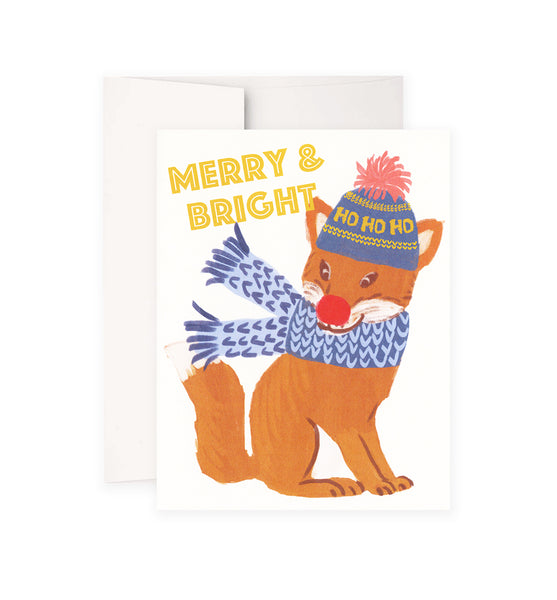 Merry and Bright Fox | Merry & Bright Holiday Boxed Cards Sale