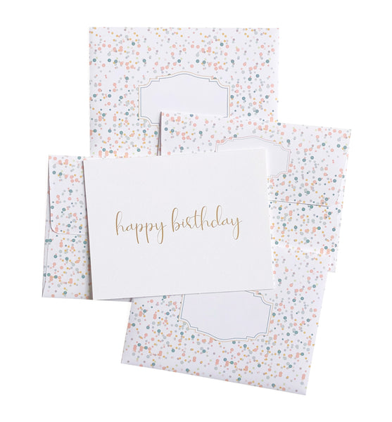 Happy Birthday Confetti Dots