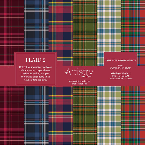 Plaid 2 Pattern Paper