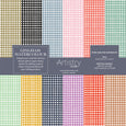 Gingham Watercolour Pattern Paper