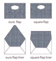 NAVY WATERCOLOUR ENVELOPES & LINERS