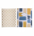 Brush Strokes & Gold Dots