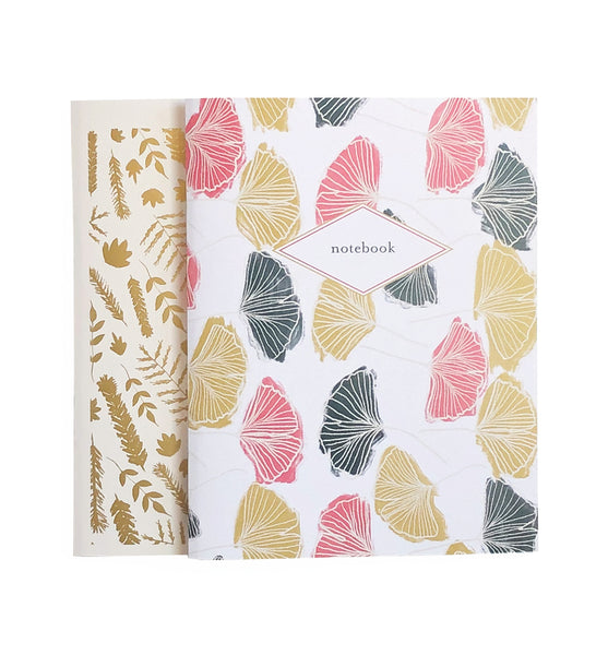 Ginkgo & Gold Botanical Leaves