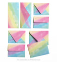 WATERCOLOR RAINBOW ENVELOPES & LINERS