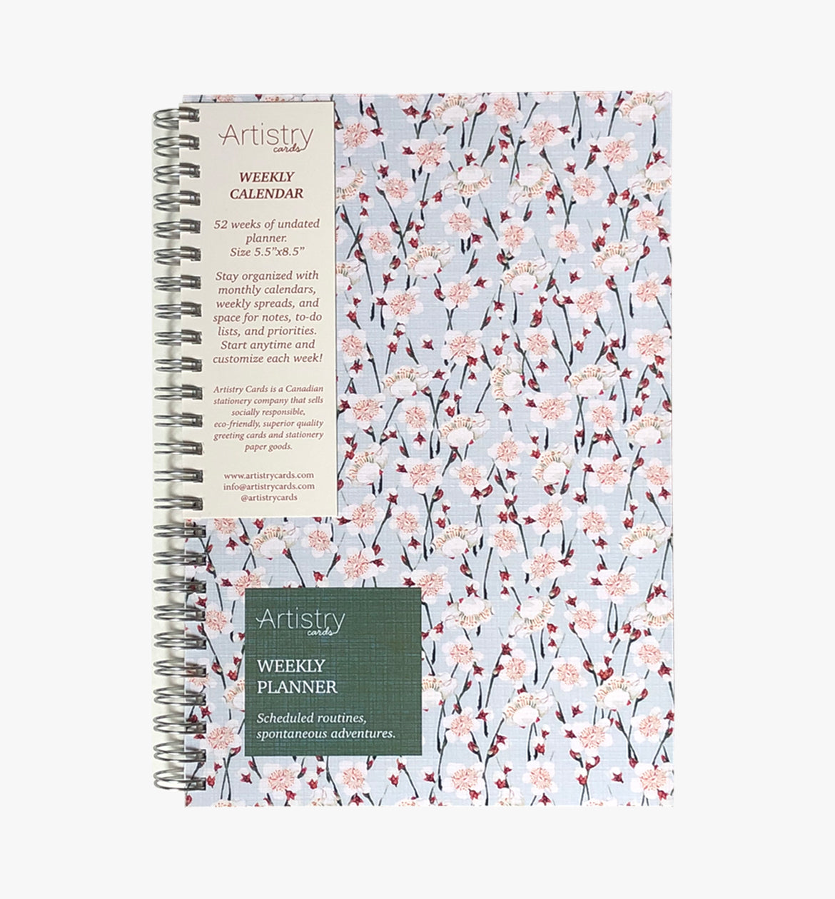 Blossoms Desktop Weekly Planner