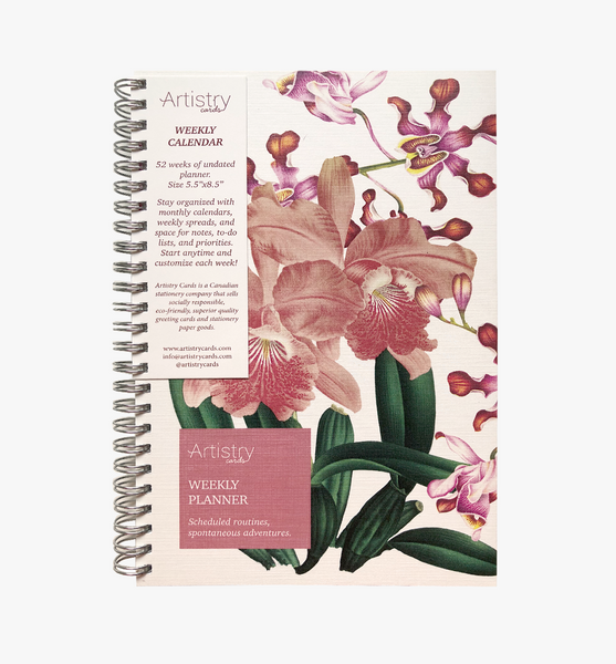 Orchid Desktop Weekly Planner