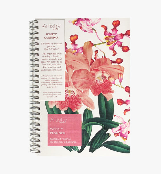 Orchid Desktop Weekly Planner