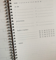 Orchid Desktop Weekly Planner