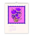Oh Floral Canada Stamps 2026 Wall Calendar