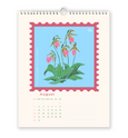 Oh Floral Canada Stamps 2026 Wall Calendar