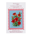 Saskatchewan Western Red Lily (Saskatchewan) Vinyl Sticker