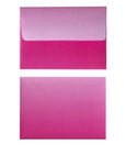 OMBRE PINK AND FUCHSIA ENVELOPES & LINERS