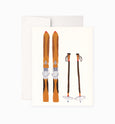 Vintage Skis | Merry & Bright Holiday Boxed Cards Sale