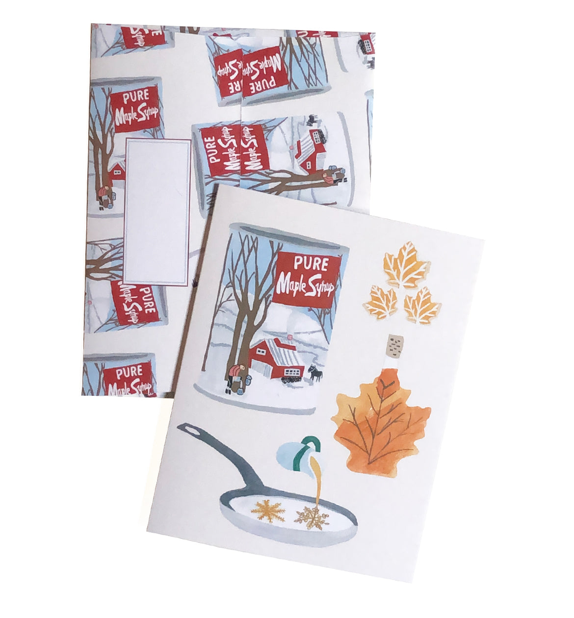 Maple Syrup | Merry & Bright Holiday Sale Greeting Cards