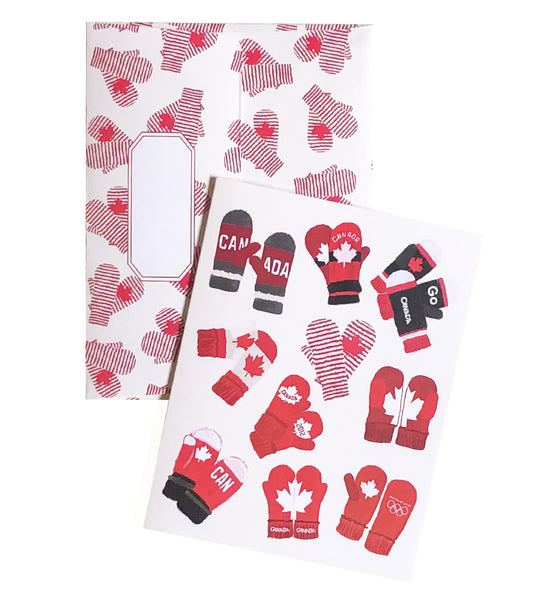 Canadian Olympic Mittens - Wholesale