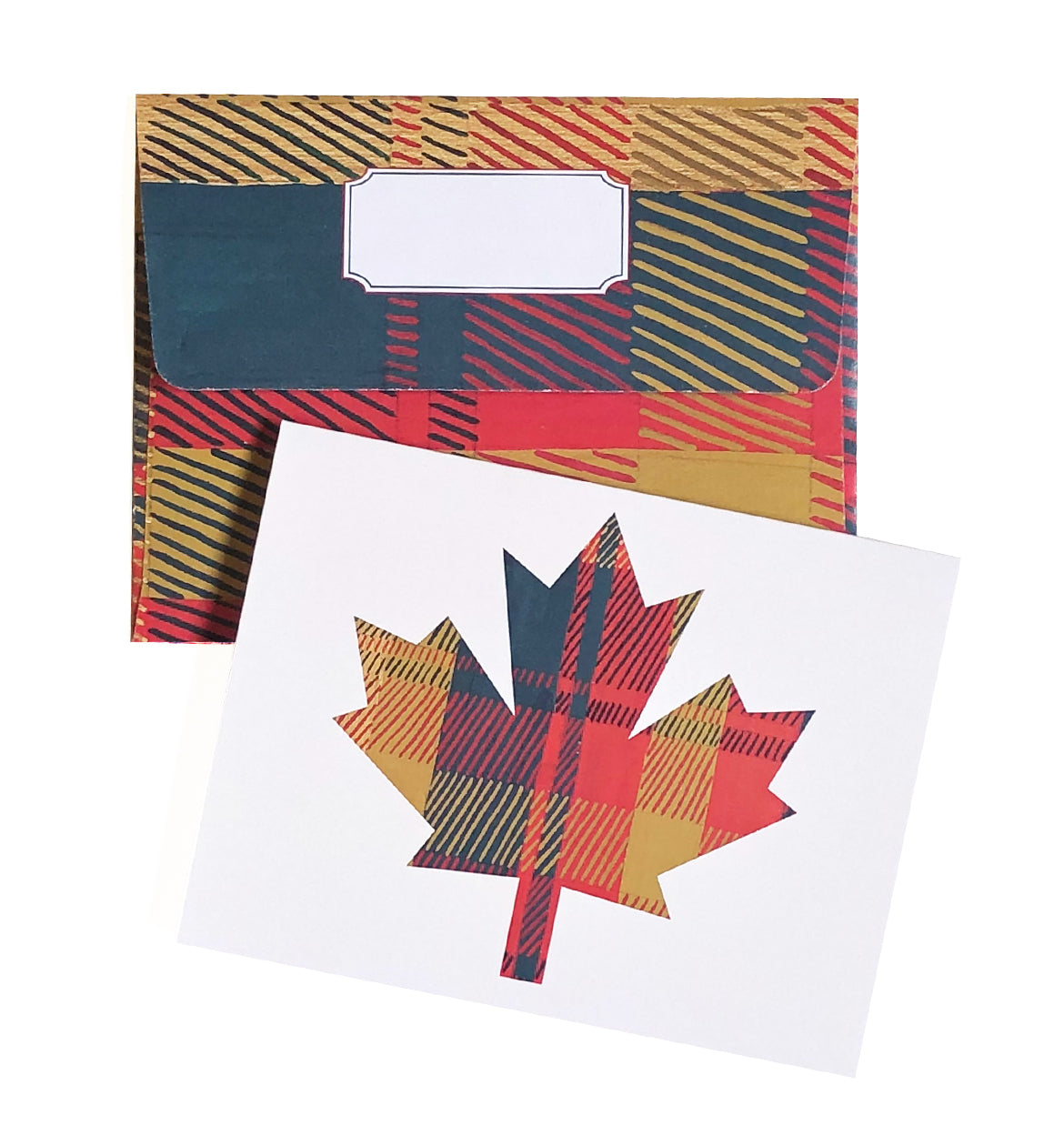 Canadian Maple Leaf Tartan