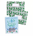 Happy Owlidays | Merry & Bright Holiday Sale Greeting Cards