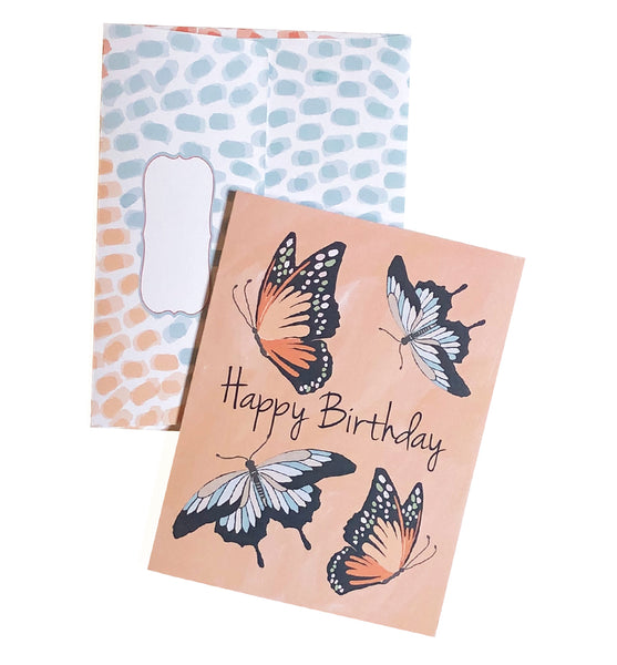 Happy Birthday Butterflies - Wholesale