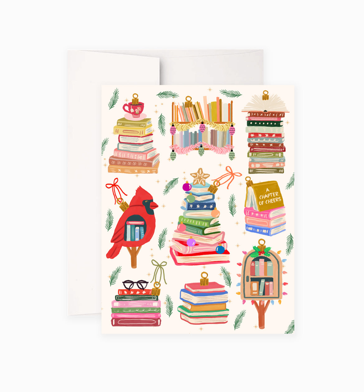 A Chapter of Cheers | Merry & Bright Holiday Boxed Cards Sale