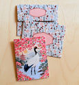 Cherry Blossoms and Crane