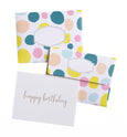 Happy Birthday Watercolour Dots