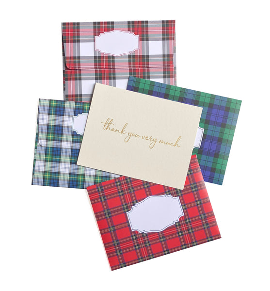 Thank You Very Much Plaid - Wholesale